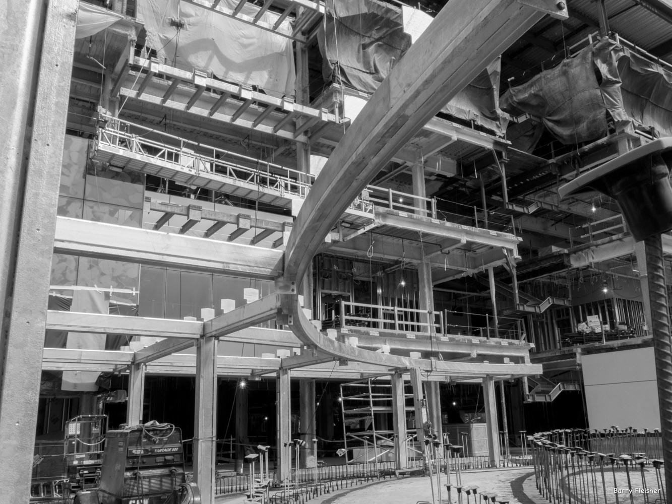 Detail construction photo