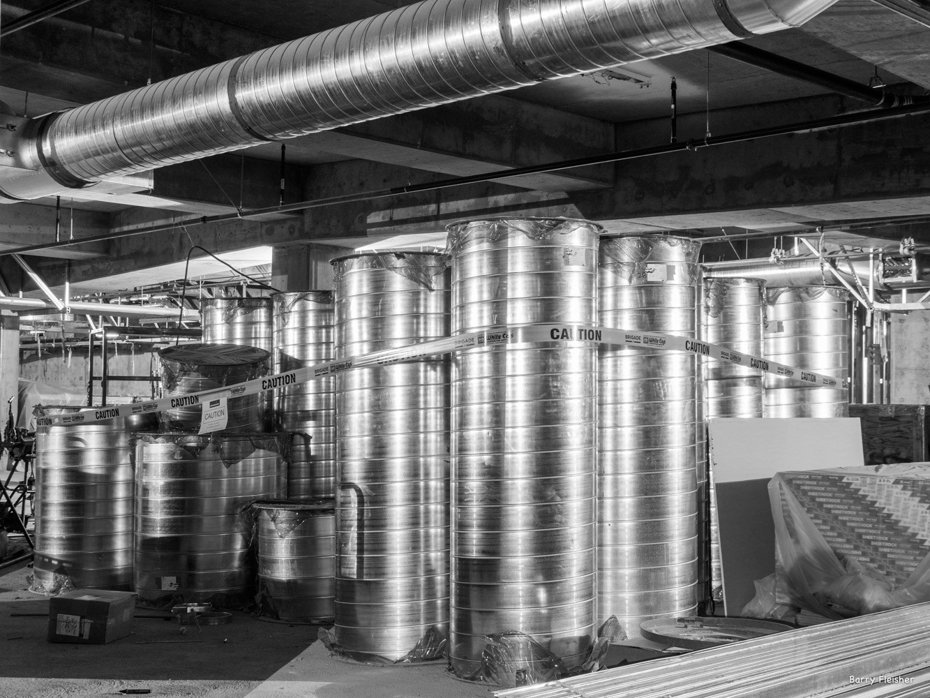 Detail construction photo