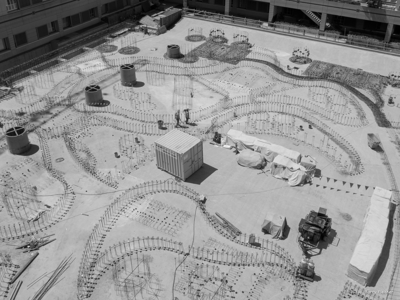 Detail construction photo