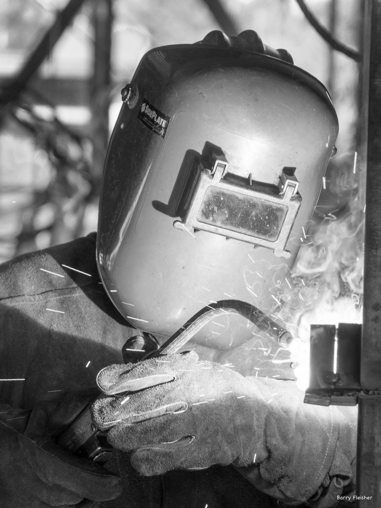 Worker construction photo