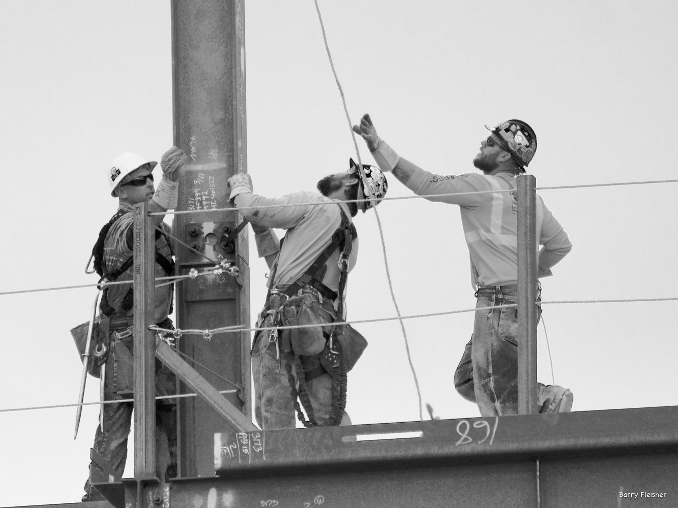 Worker construction photo