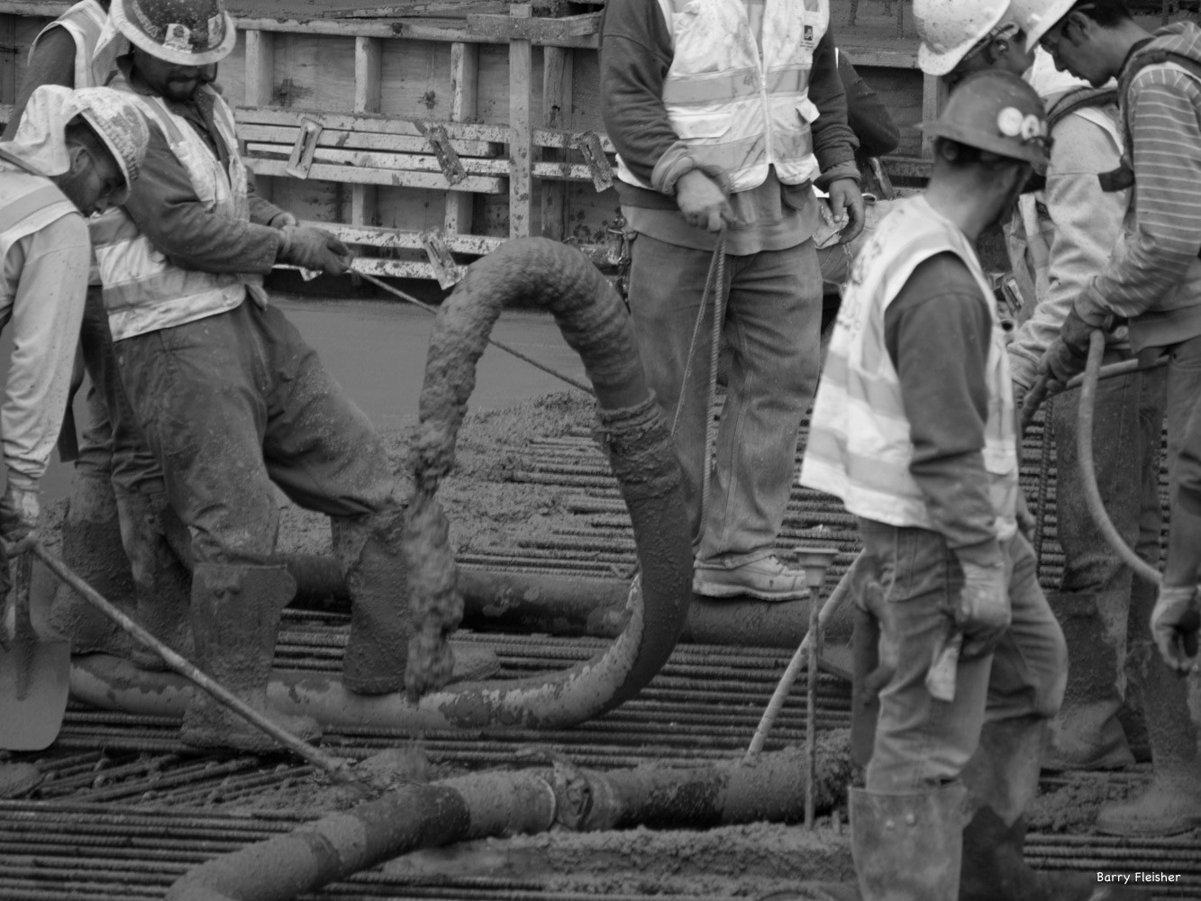 Worker construction photo