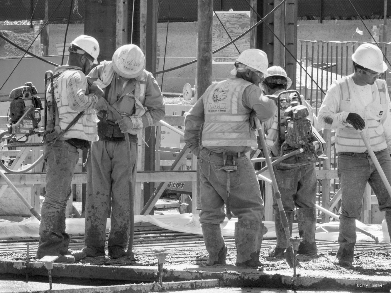 Worker construction photo